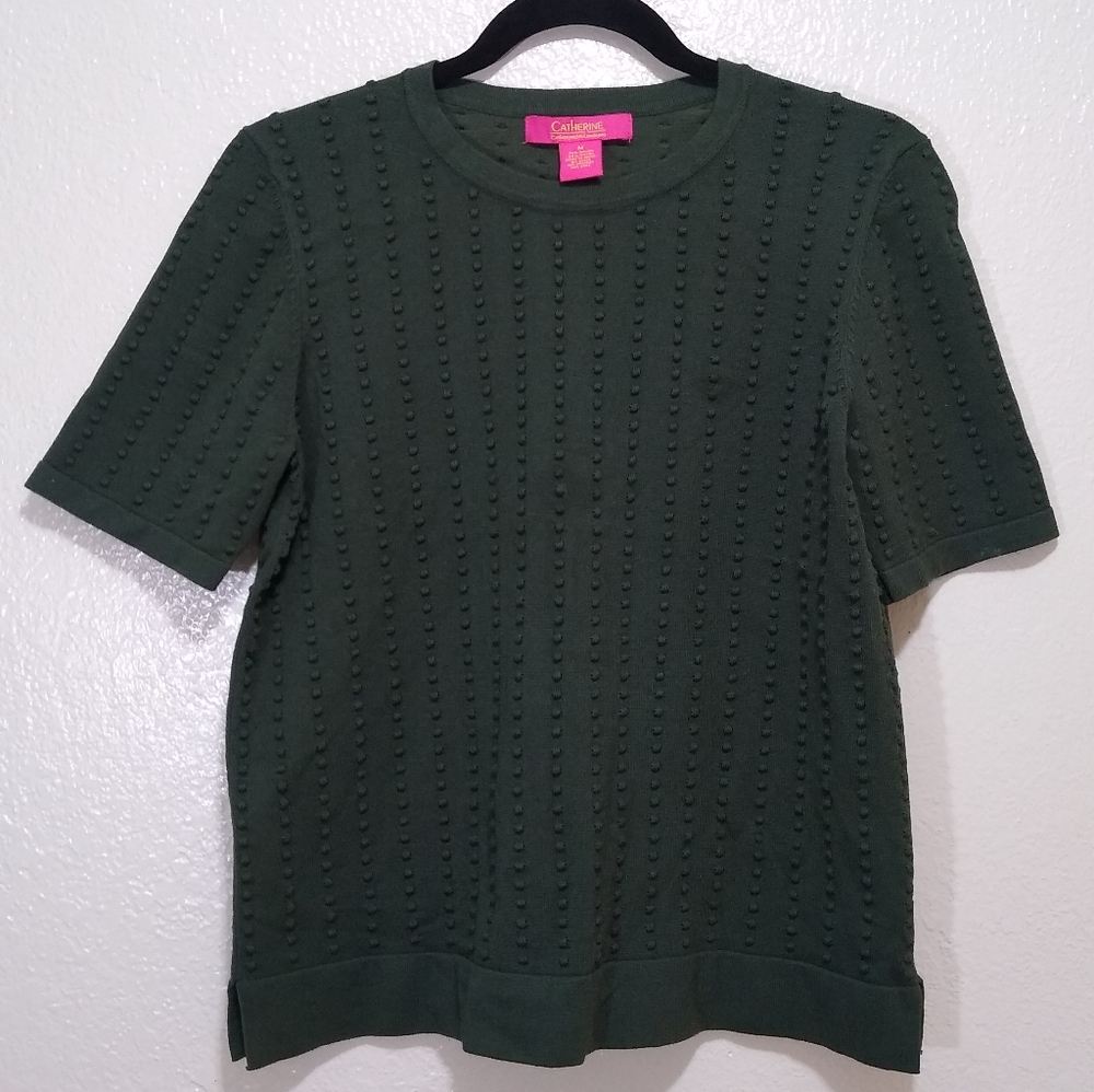 Catherine Malandrino top medium green